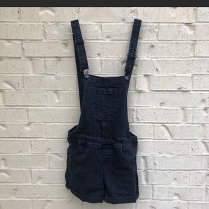 wallflower shorts overalls black size medium